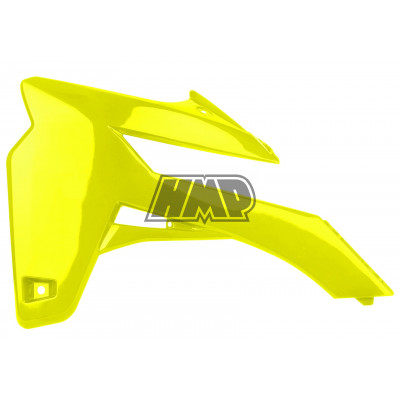 Tampas radiador SHERCO SE-R 2013-2016 / SE-FR 2013-2016 / SEF-R 2013-2016 / amarelo néon - POLISPORT
